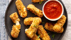 Air-Fryer Fried Cheese