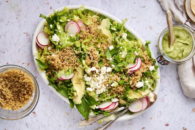 With a Crunch Salad