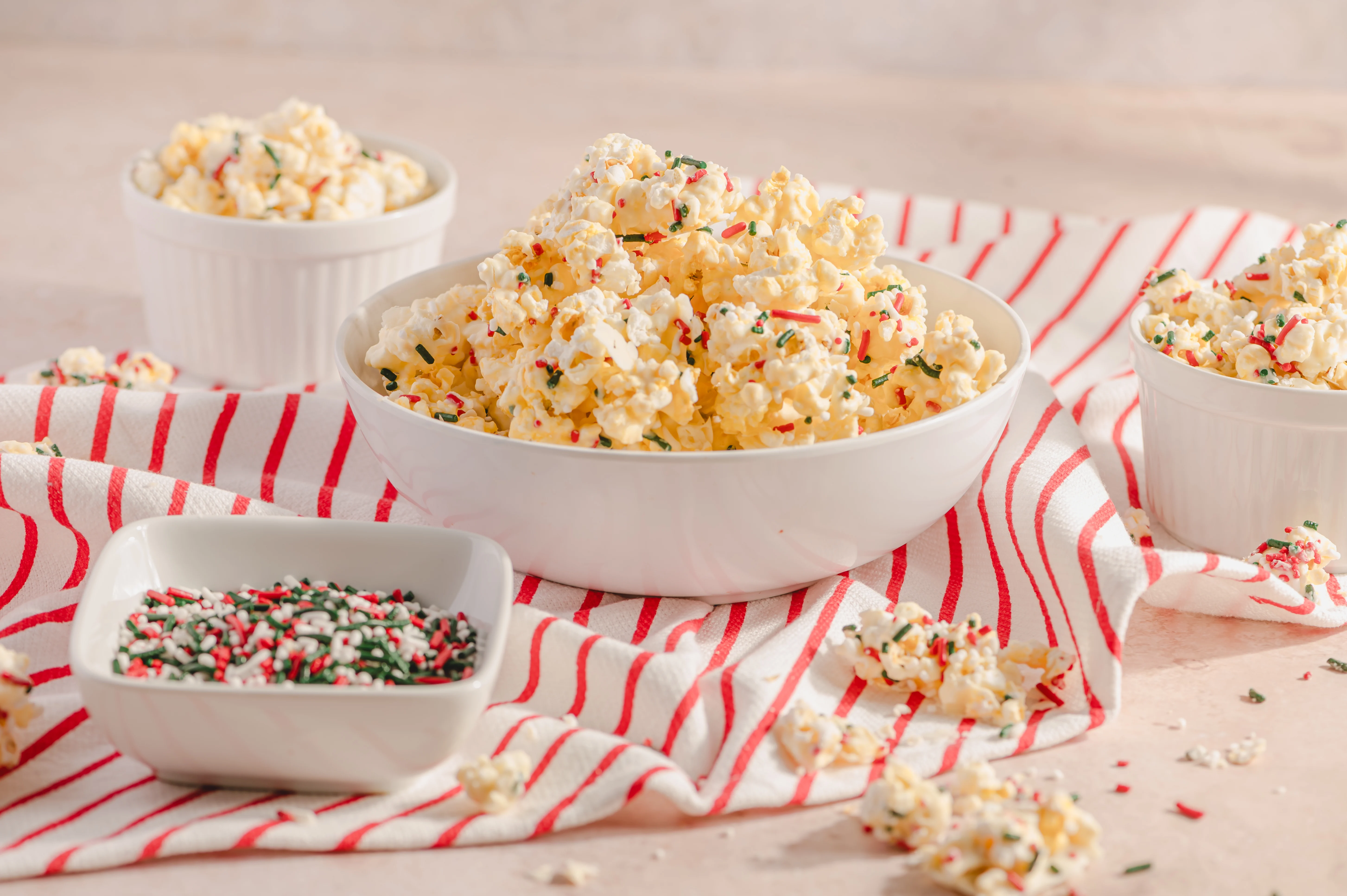 Snowman Popcorn | Big Recipe