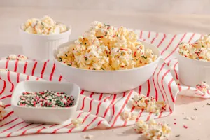 Snowman Popcorn
