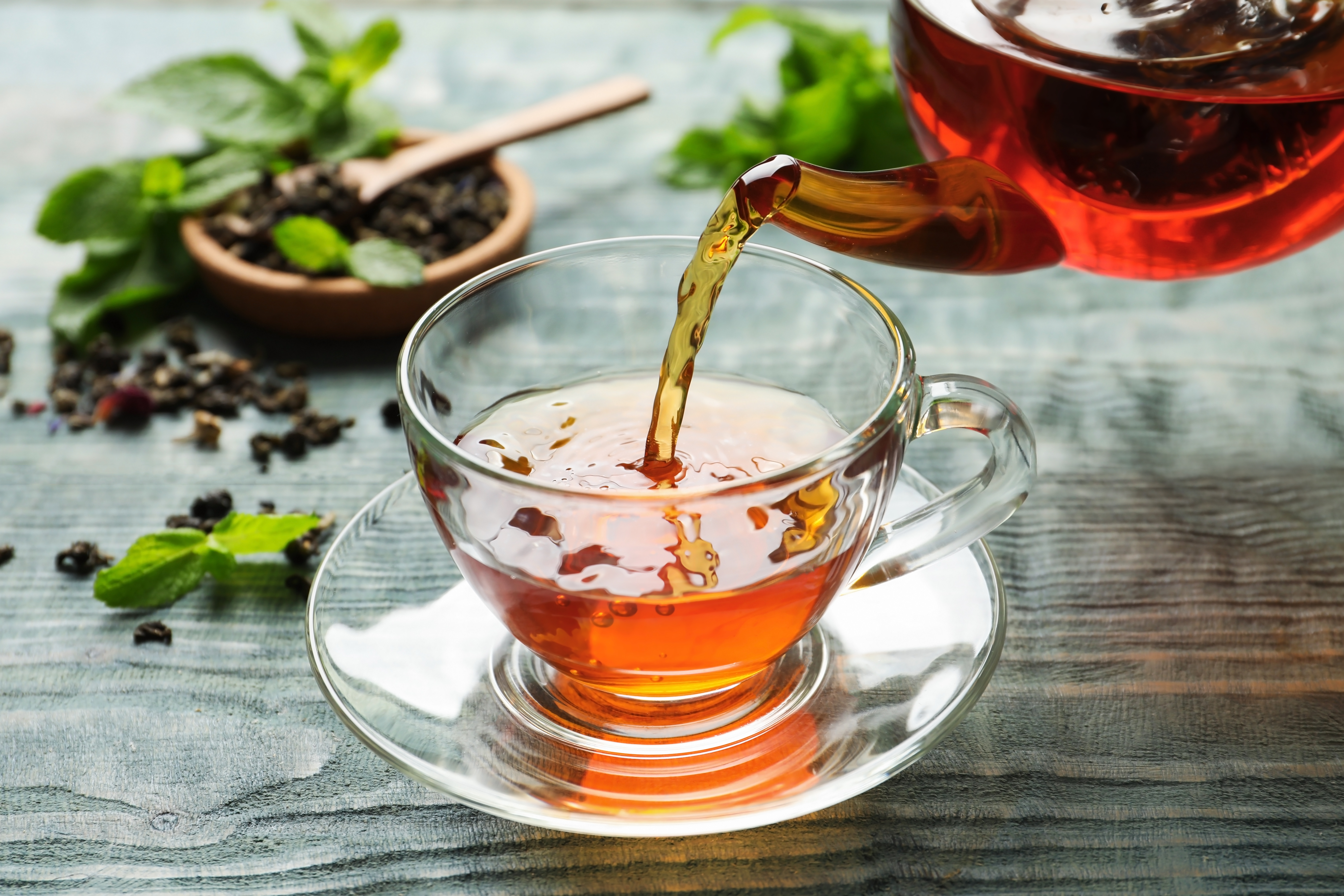 What kind of tea is hard to swallow? image