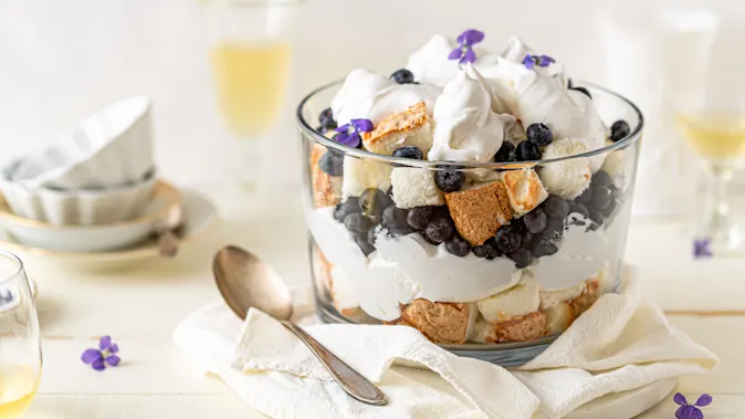 Blueberry Trifle