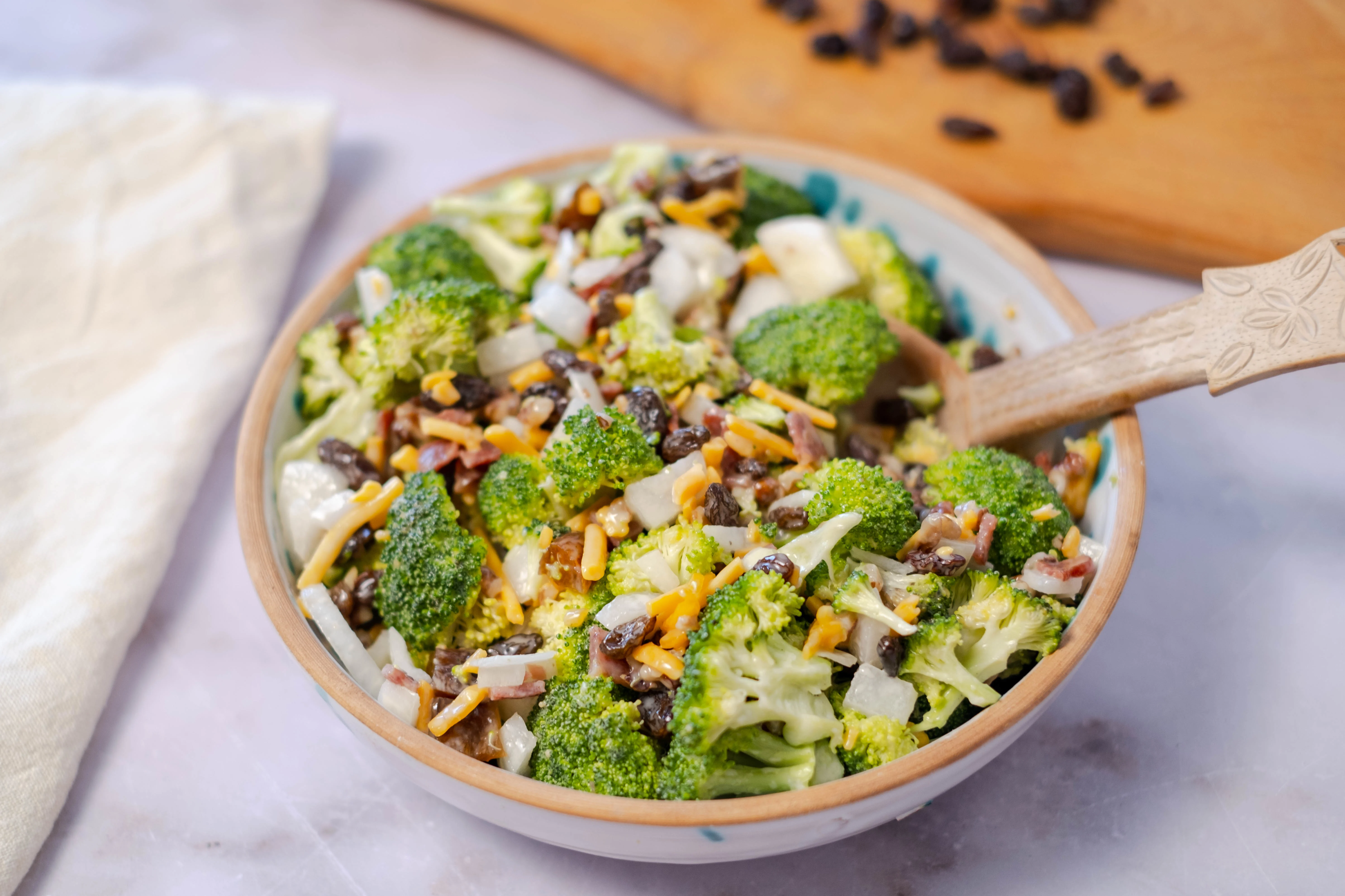 Addictive Broccoli Salad | Mama's Cooking