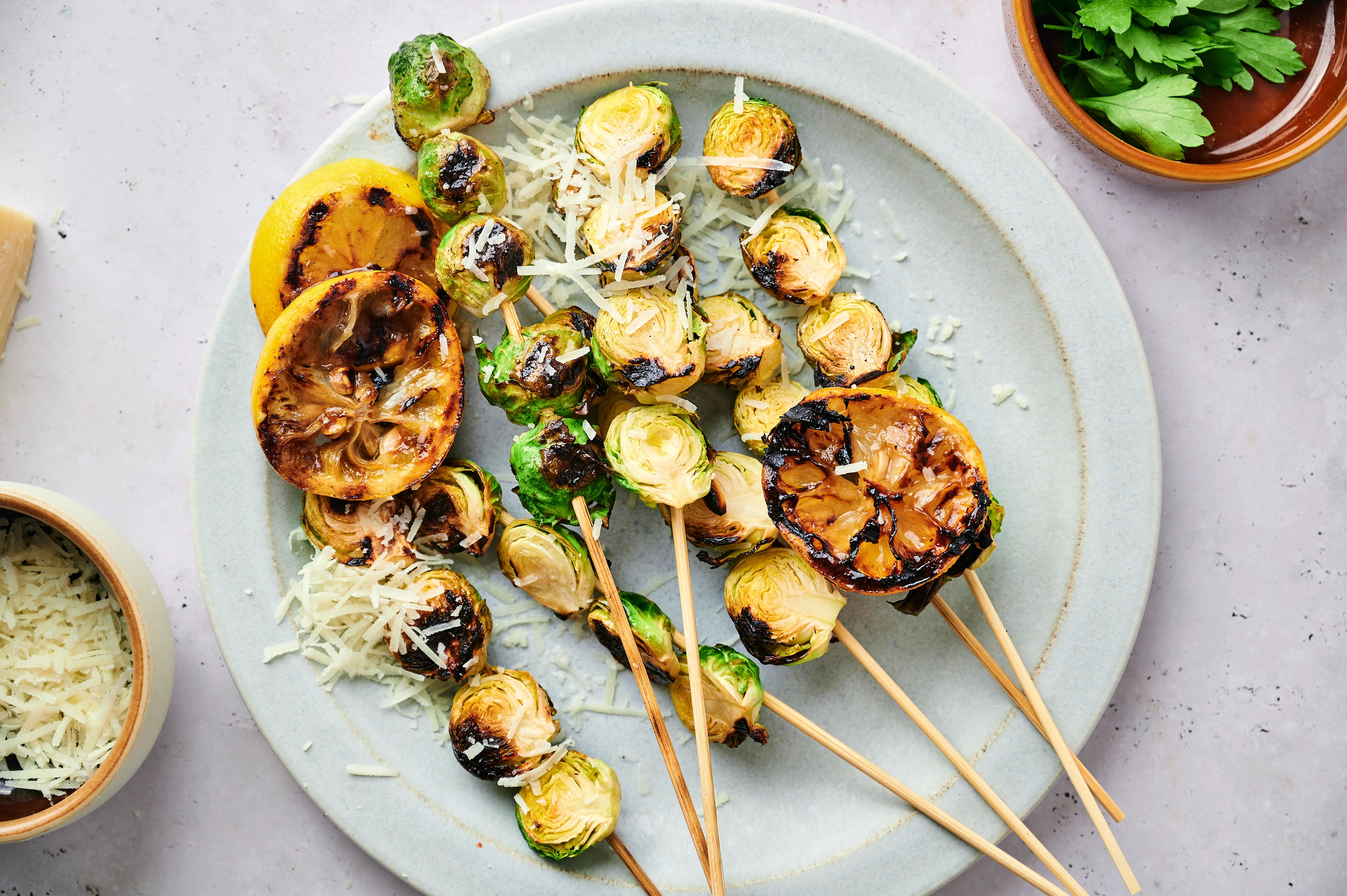 Lemon Pepper Brussels Sprouts | Mama's Cooking