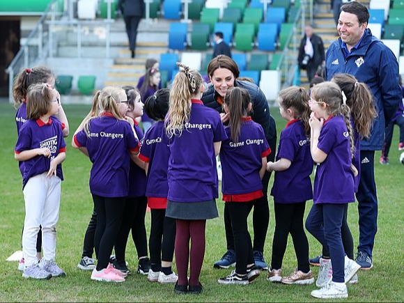 640px-The Duke & Duchess of Cambridge visit the National Stadium Belfast, home of the Irish Football Association. (33403663418)