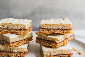 White Chocolate Raspberry Bars