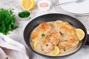 Creamy Lemon Pepper Chicken