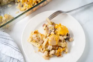 Hot Diner Sandwich Casserole