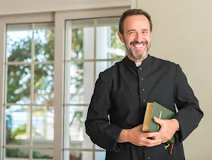What's a priest's favorite food? image