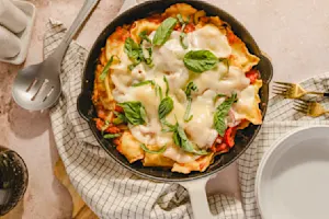 Quick Ravioli Skillet