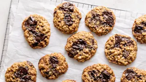 Dark Chocolate Chip Cookies