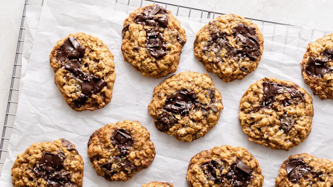 Dark Chocolate Chip Cookies