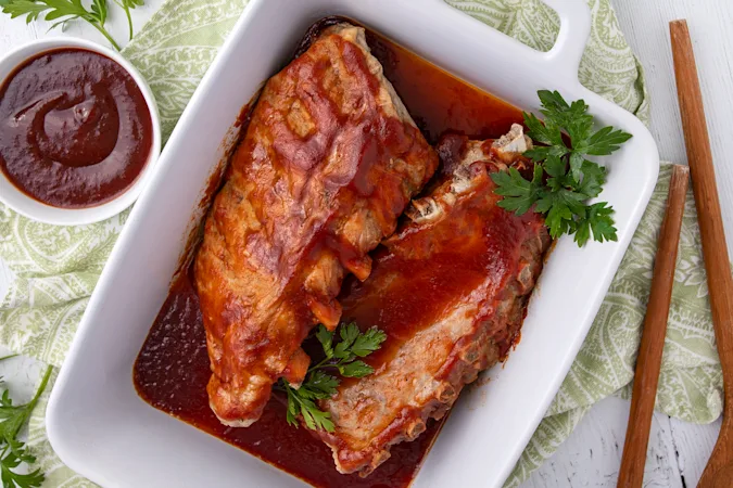 Easy Enough BBQ Ribs