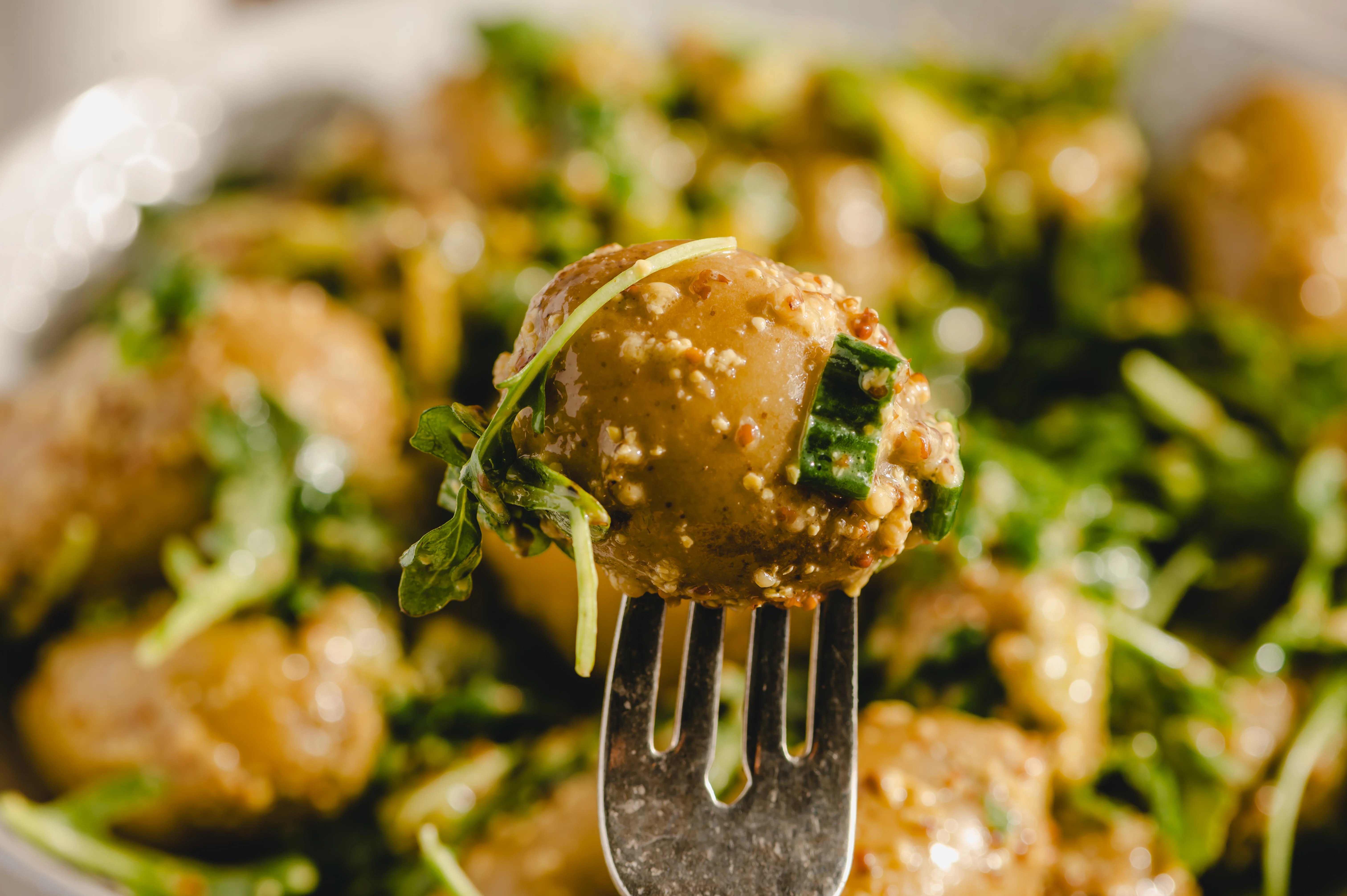 Mustard Seed Potato Salad | Heartland Cooking