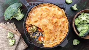 Broccoli Cheddar Pot Pie