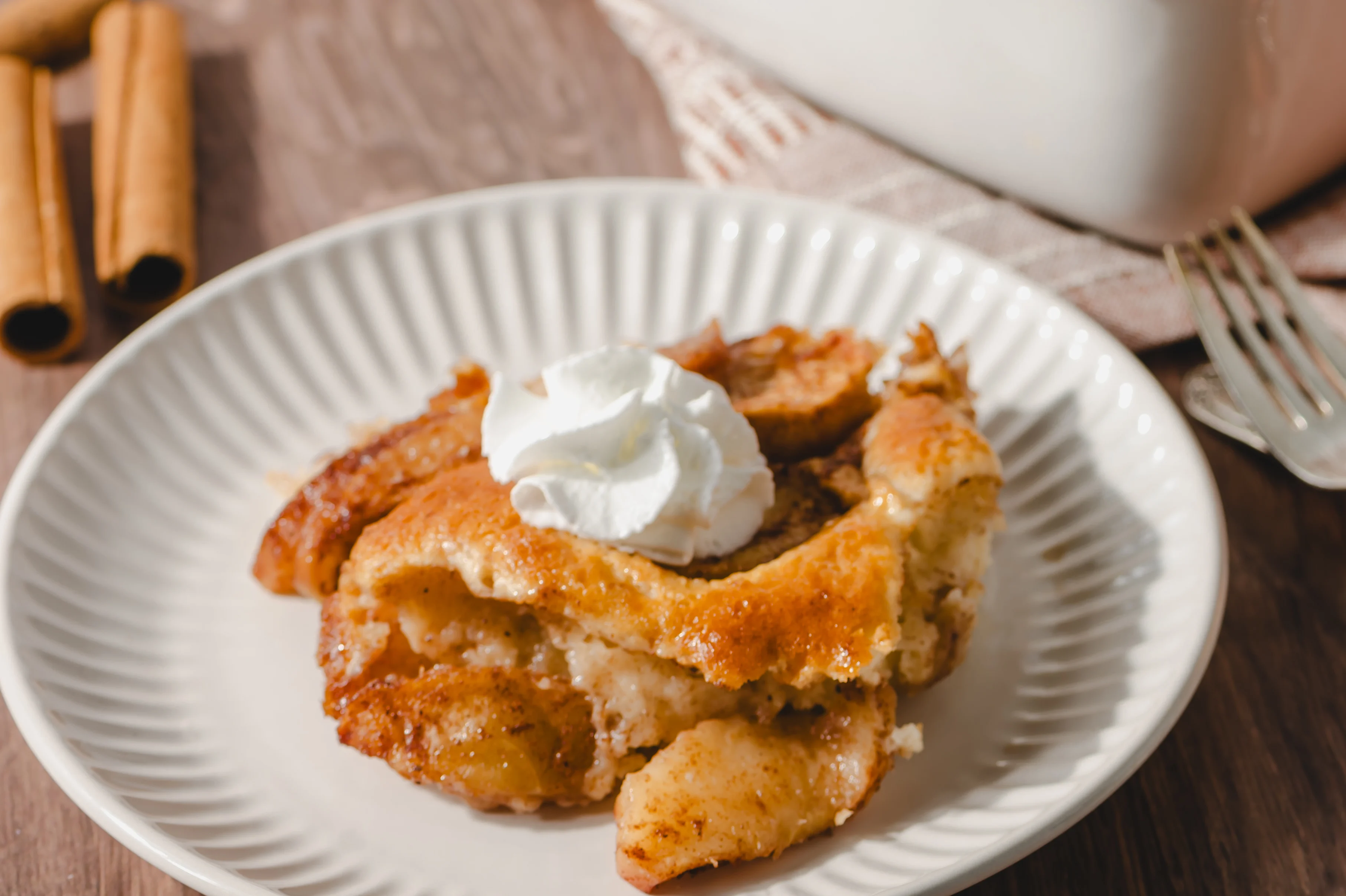 Homemade Apple Cobbler | Mama's Cooking