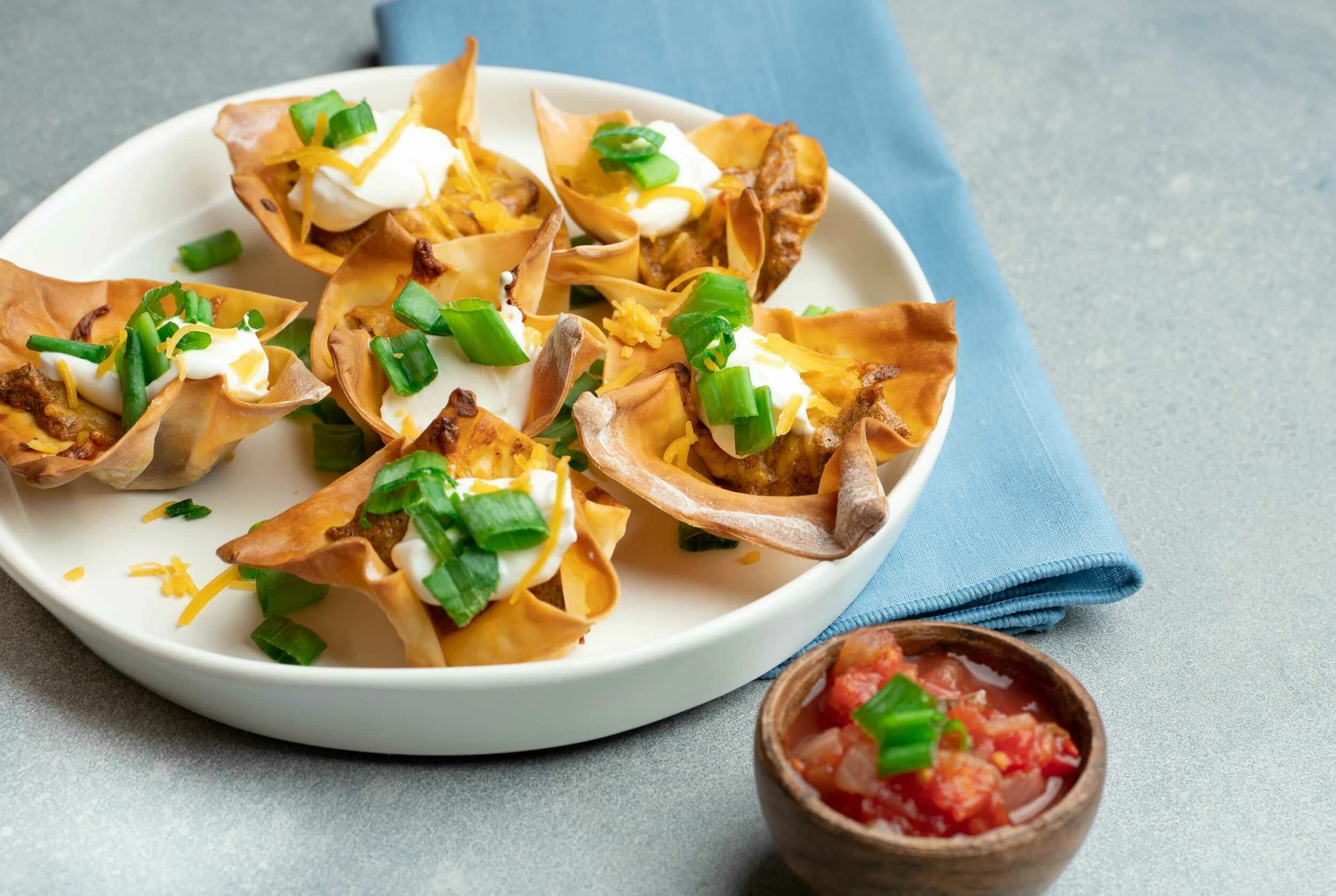 Tasty Chicken Wontons | Cooking Professionally