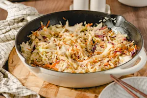 Quick Stir-Fry Cabbage