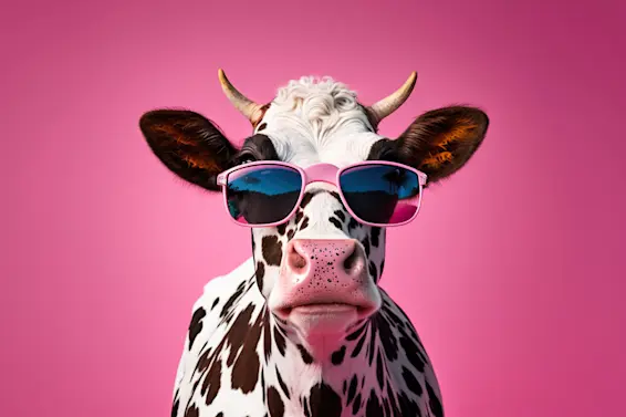 What does one secret agent cow say to another secret agent cow before a mission?