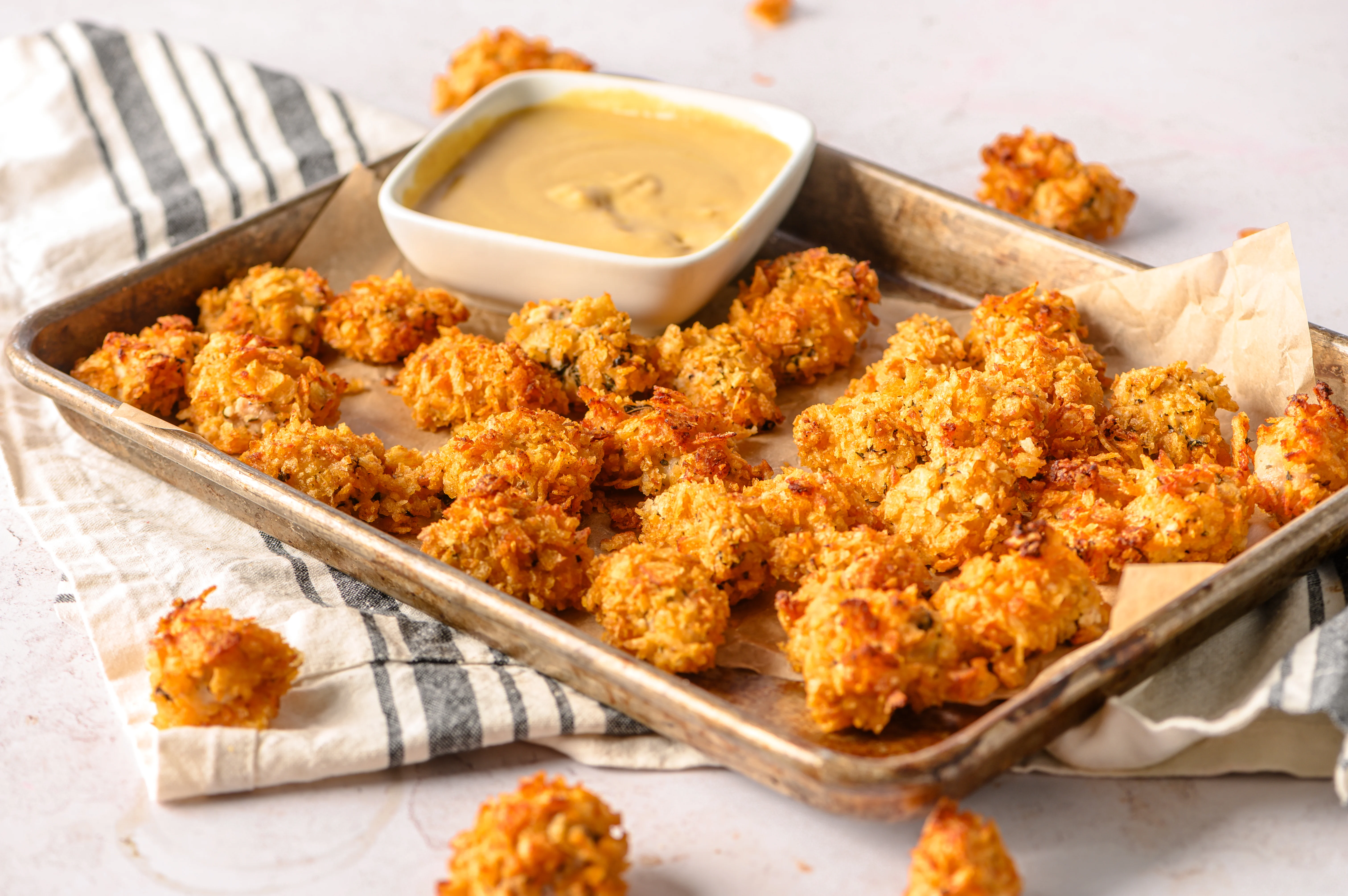 Oven Popcorn Chicken | Mama's Cooking