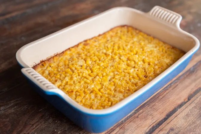 Vintage Baked Corn Casserole 1