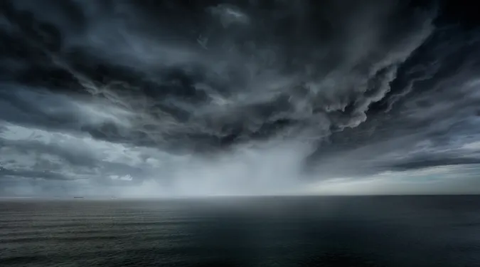 Why did the stormcloud blow past New York on Thanksgiving? image