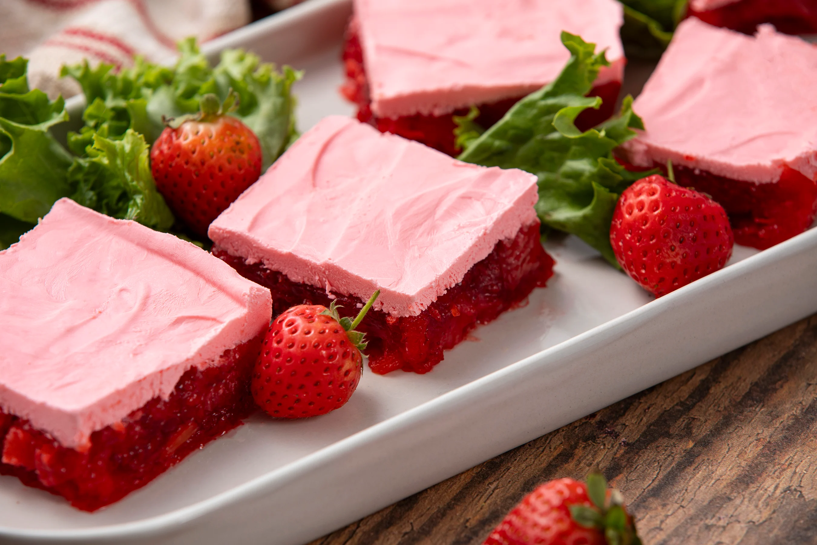 Molded Strawberry Salad | Command Cooking