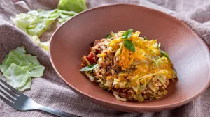 Cajun Cabbage Bake