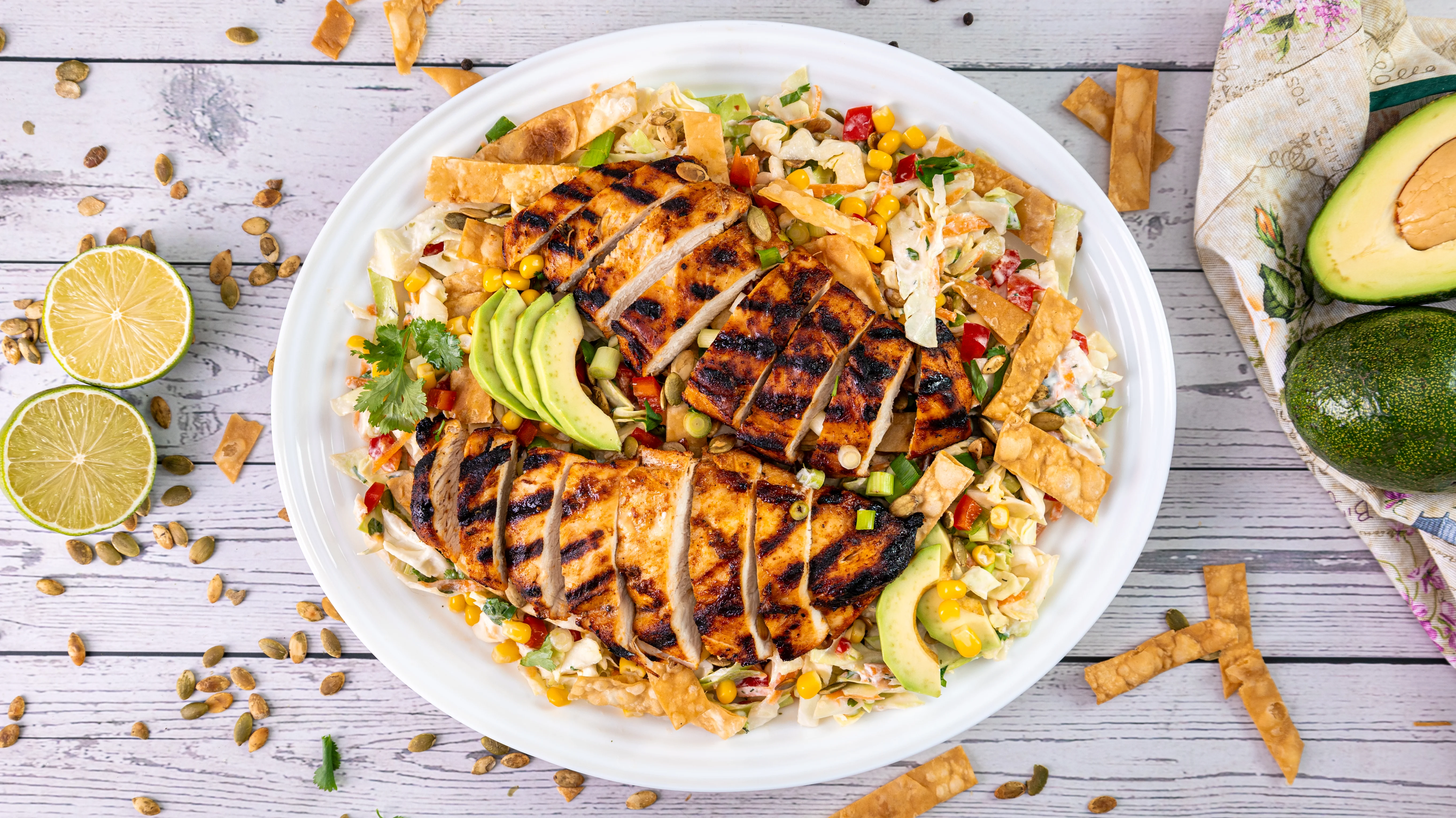 Large Chopped Chicken Salad | Recipe Reader