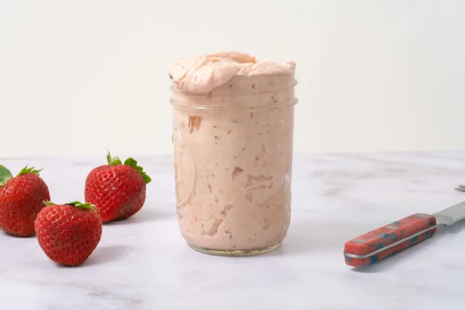 Whipped Strawberry Honey Butter