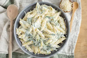 Quick Spinach Pasta