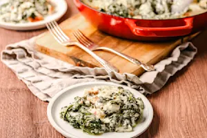 Creamy Spinach Bake
