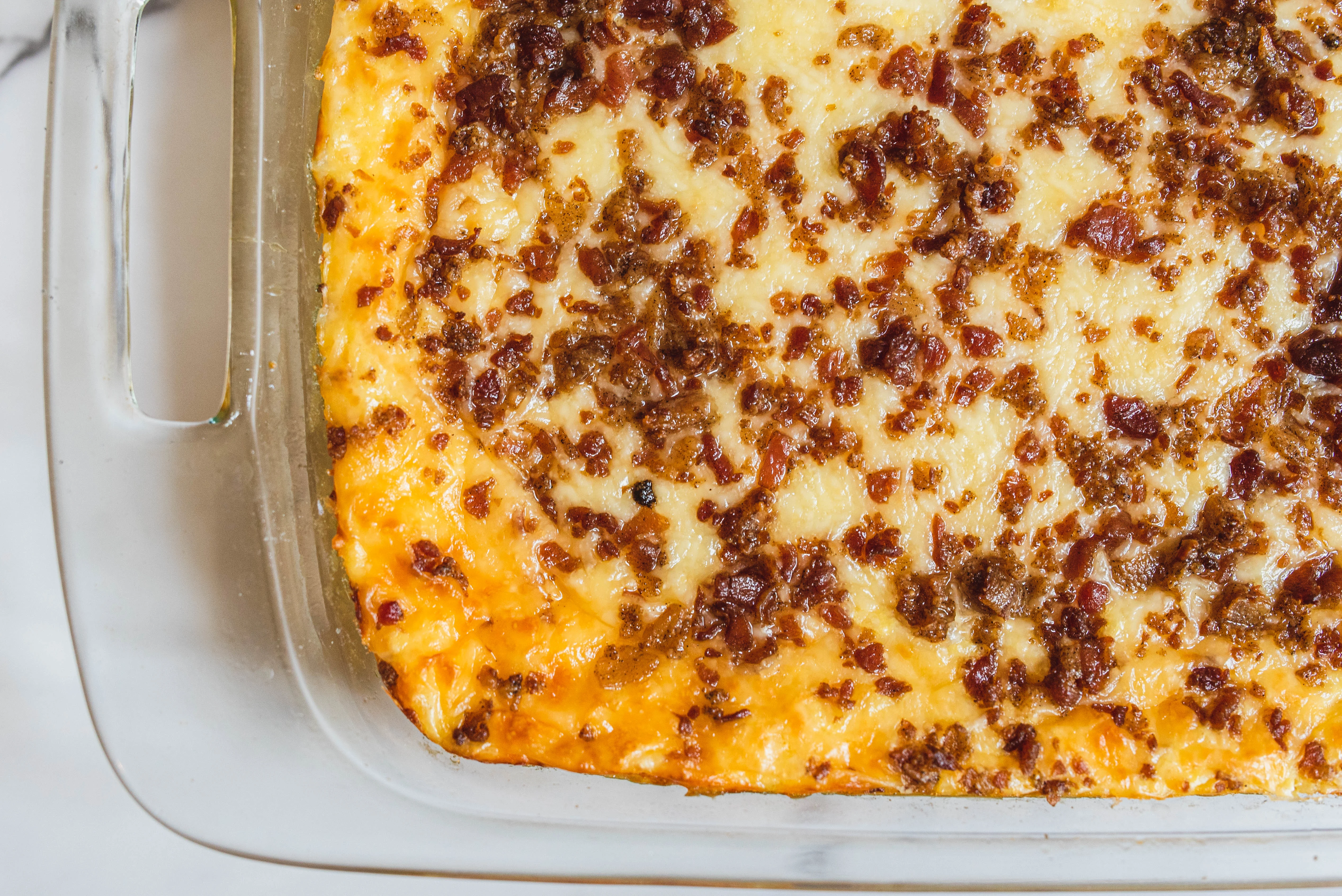 Loaded Grits Bake | Lazy Cooking