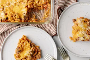 Heavenly Cheeseburger Bake-5
