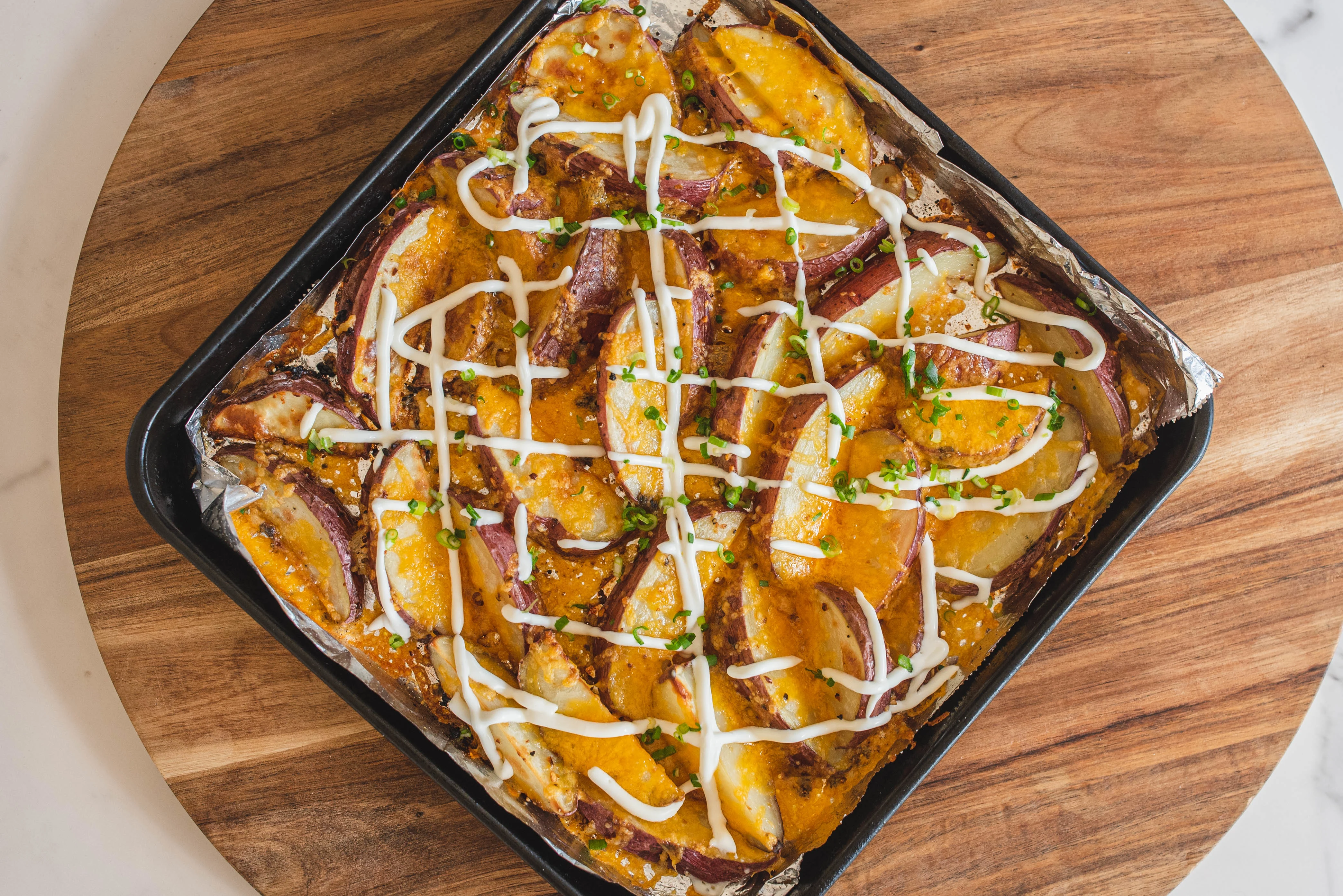 Cheesy Foil Fries | Recipes Direct