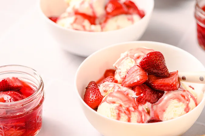 Jackie Kennedy's Strawberry Compote