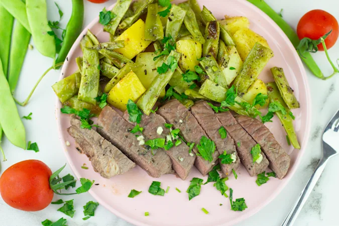 Sheet Pan Steak Dinner 2