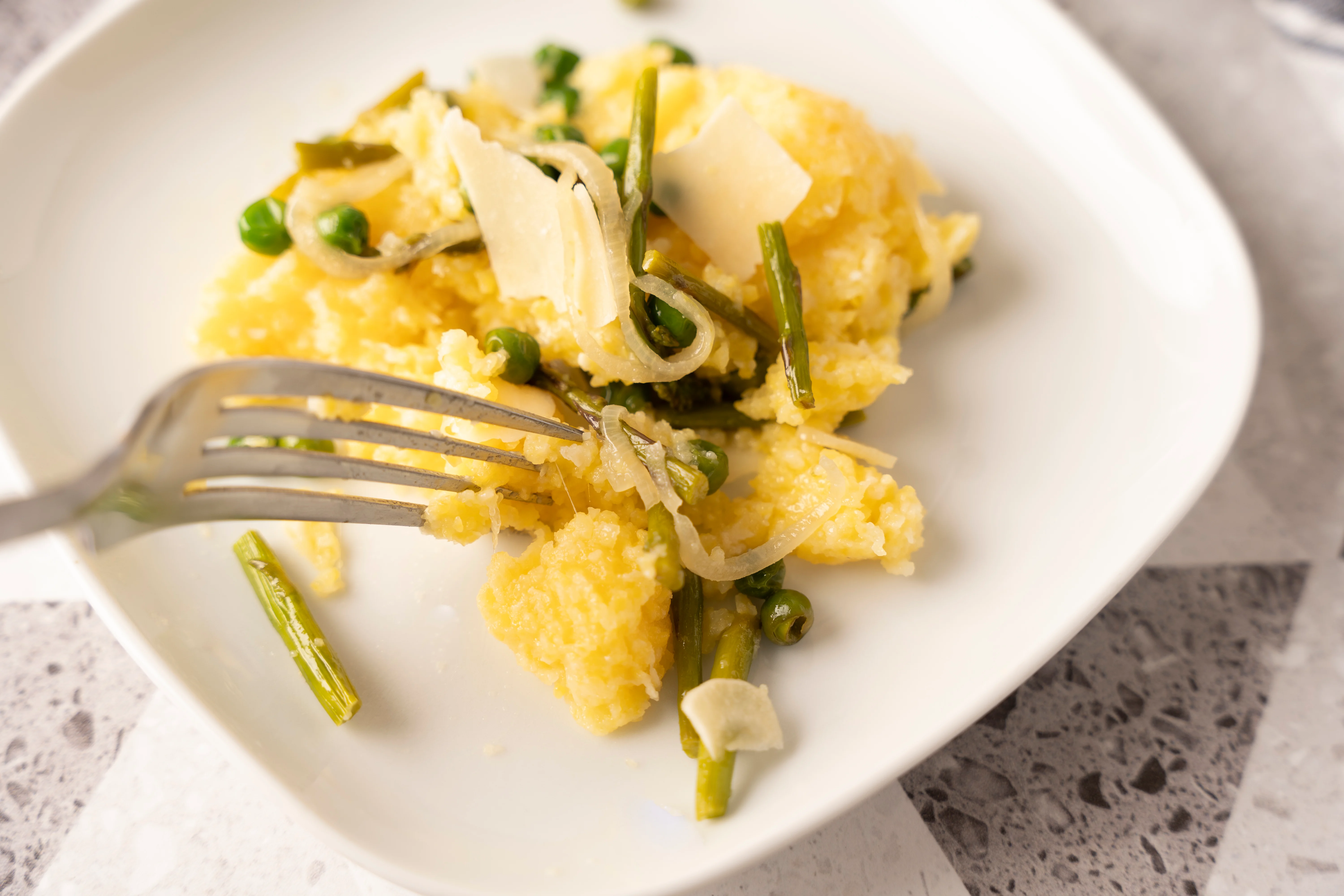 Creamy Cheesy Polenta | Easier Eats
