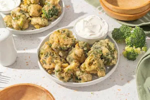 Beer-Battered Broccoli