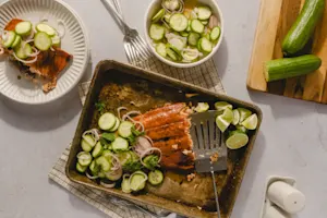 Garlic Honey Salmon-4