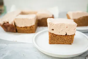 Gingerbread Man Sheet Cake