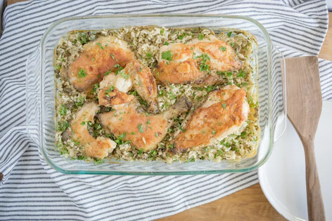 Nostalgia Chicken Rice Casserole-3