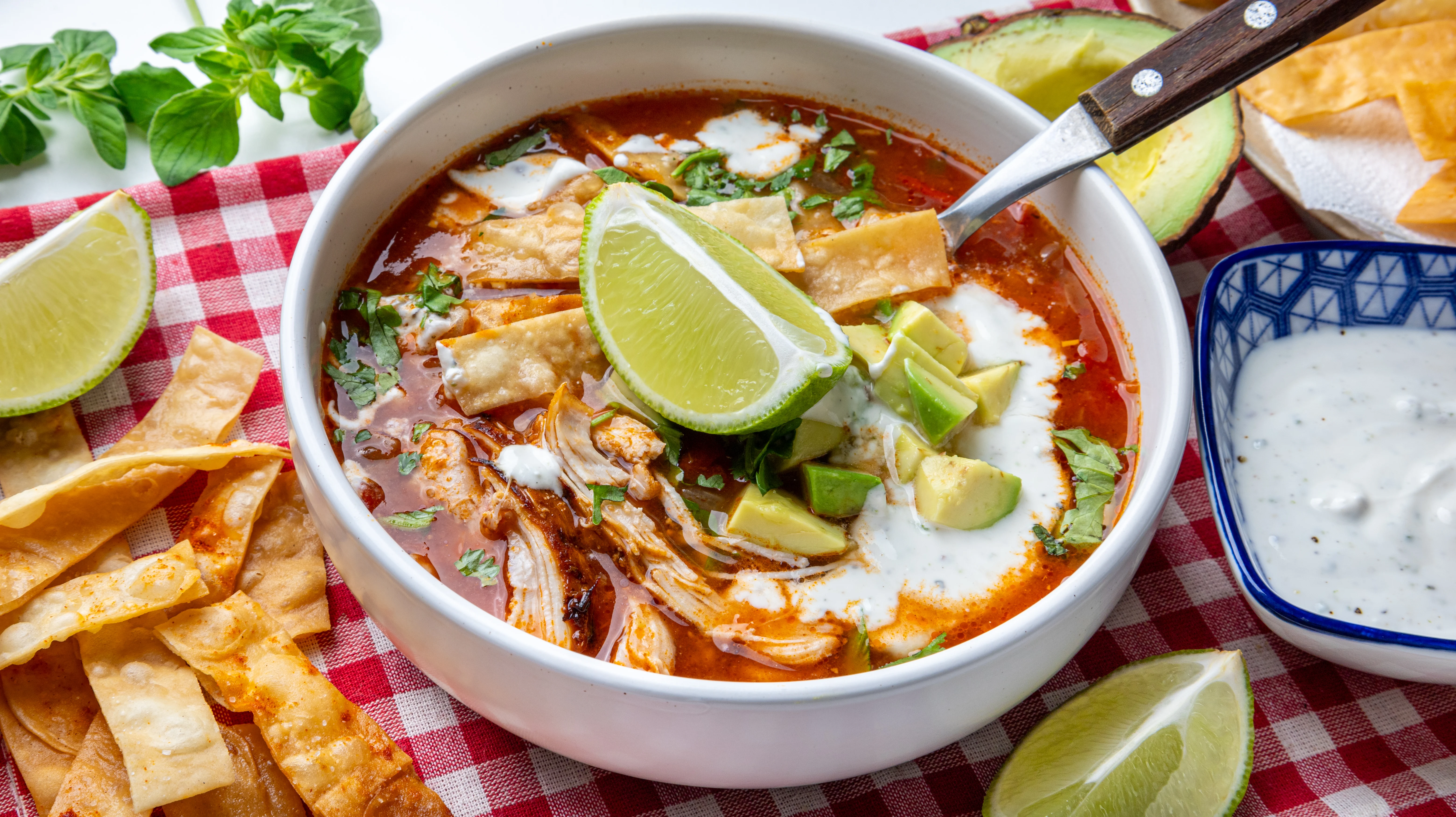 Adobe Tortilla Soup | Mama's Cooking