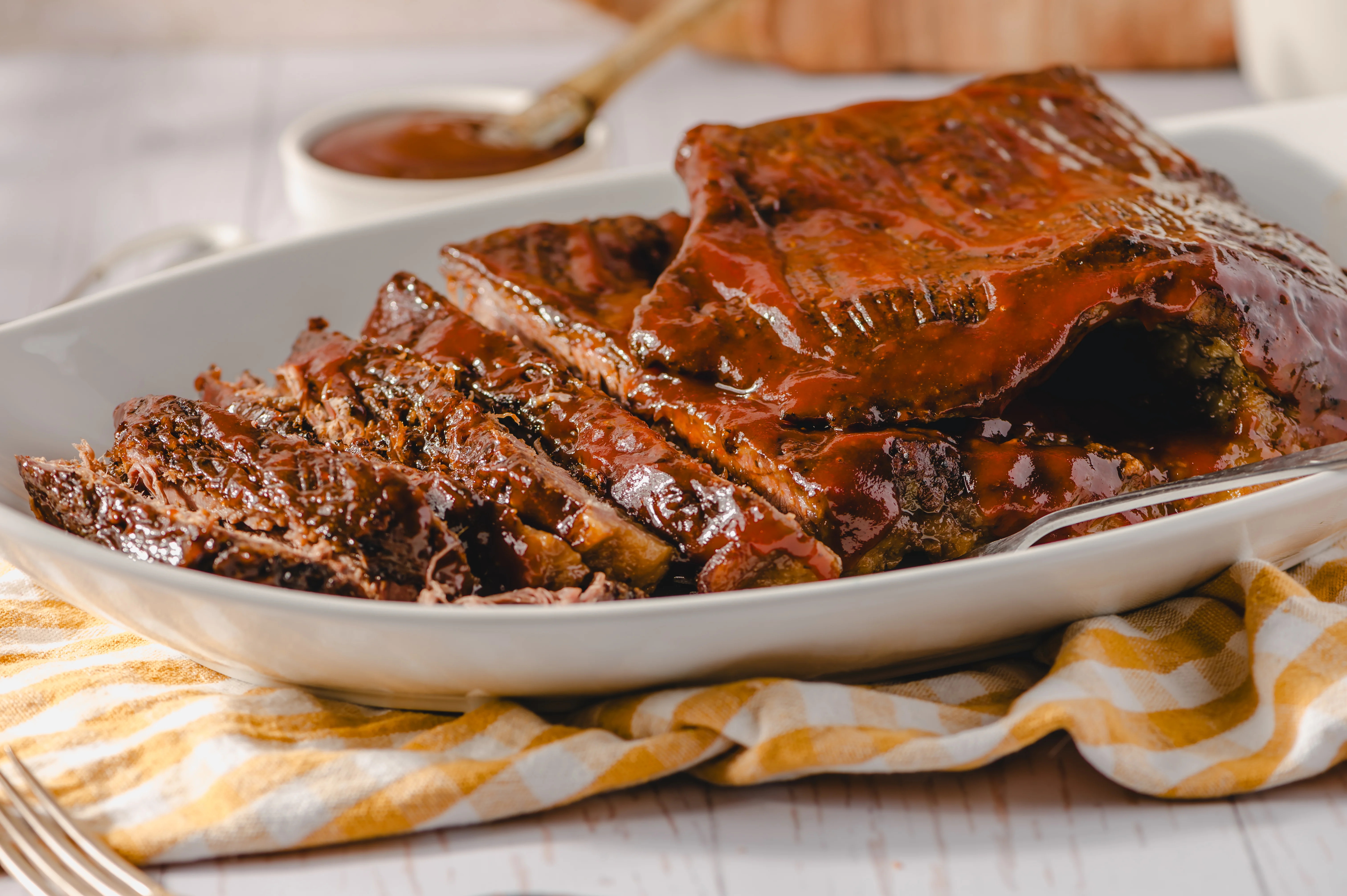 Oven Baked Barbecue Brisket Big Recipe