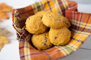 Pumpkin Chocolate Chip Cookies