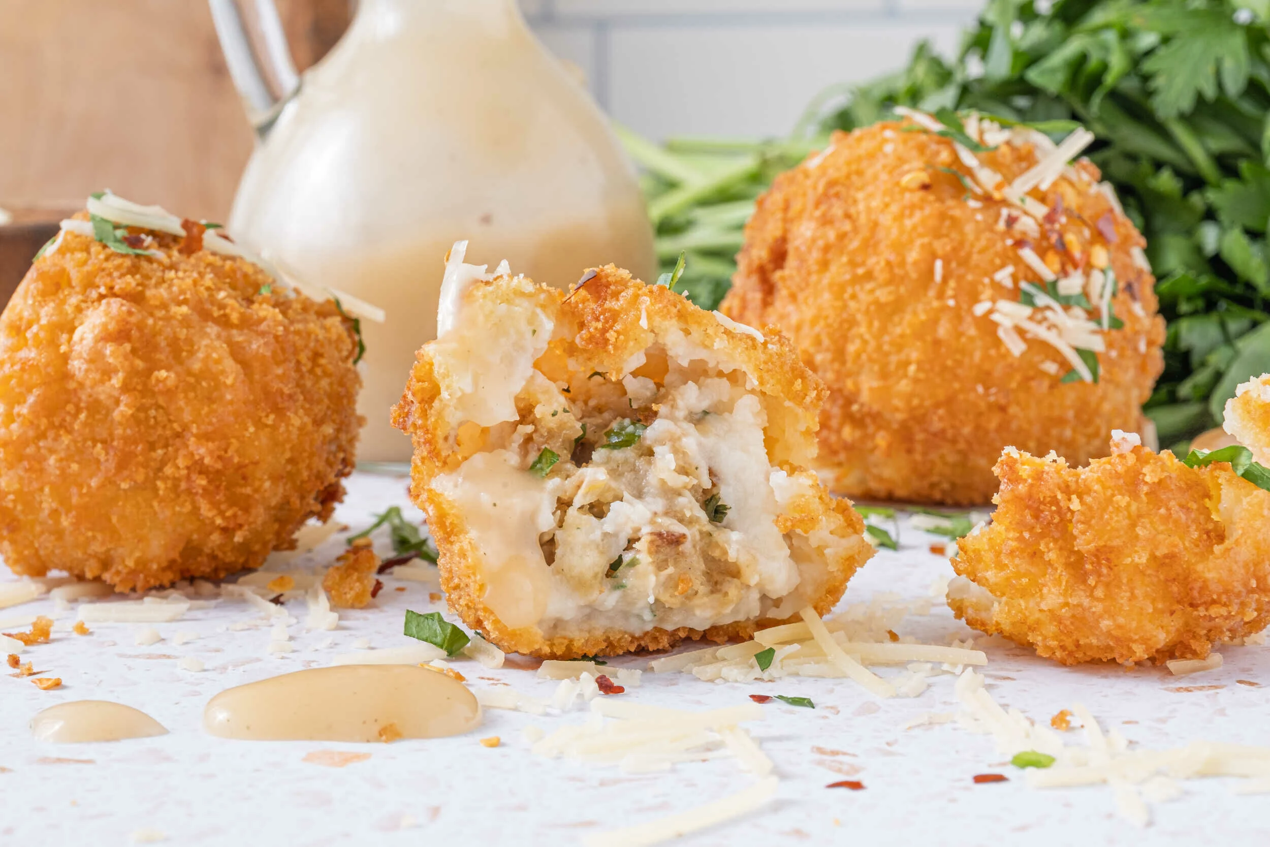 Fried Thanksgiving Leftover Balls | Recipe Reader