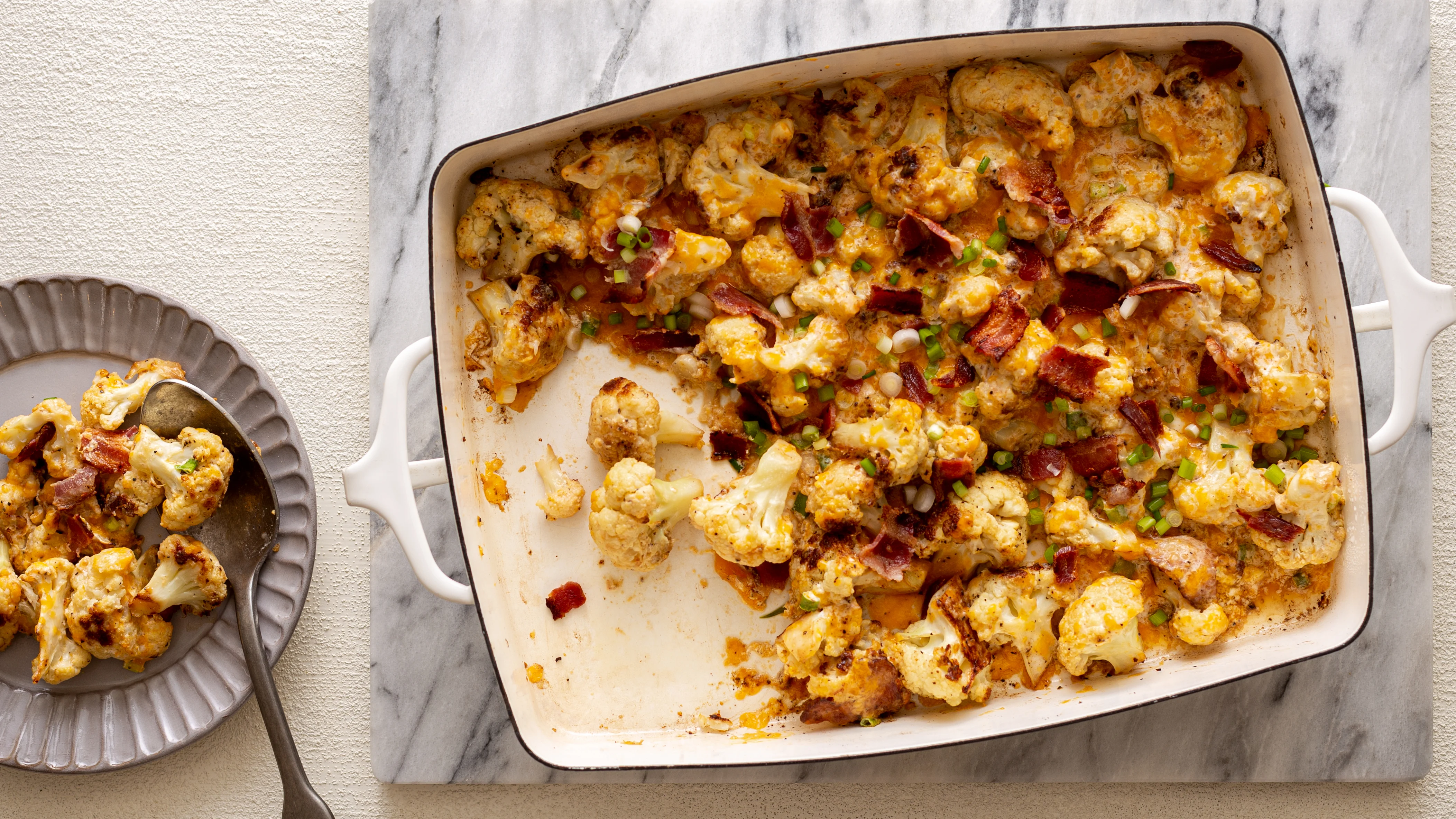 Yum-Yum Loaded Cauliflower Casserole | Command Cooking