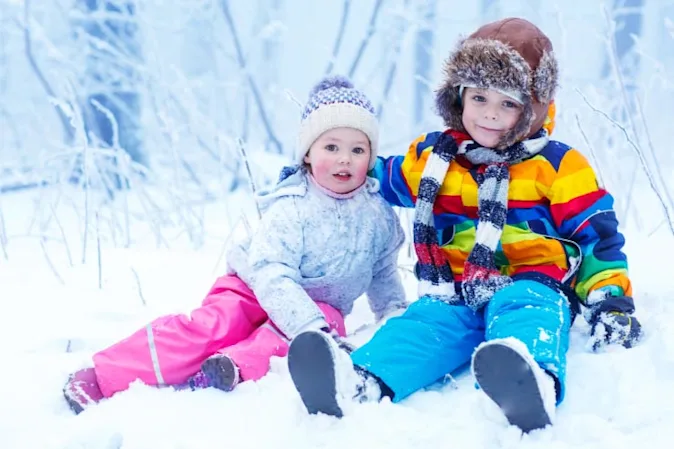 Why are the brother and sister always cold? image
