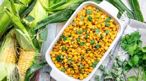 Skillet Charred Corn