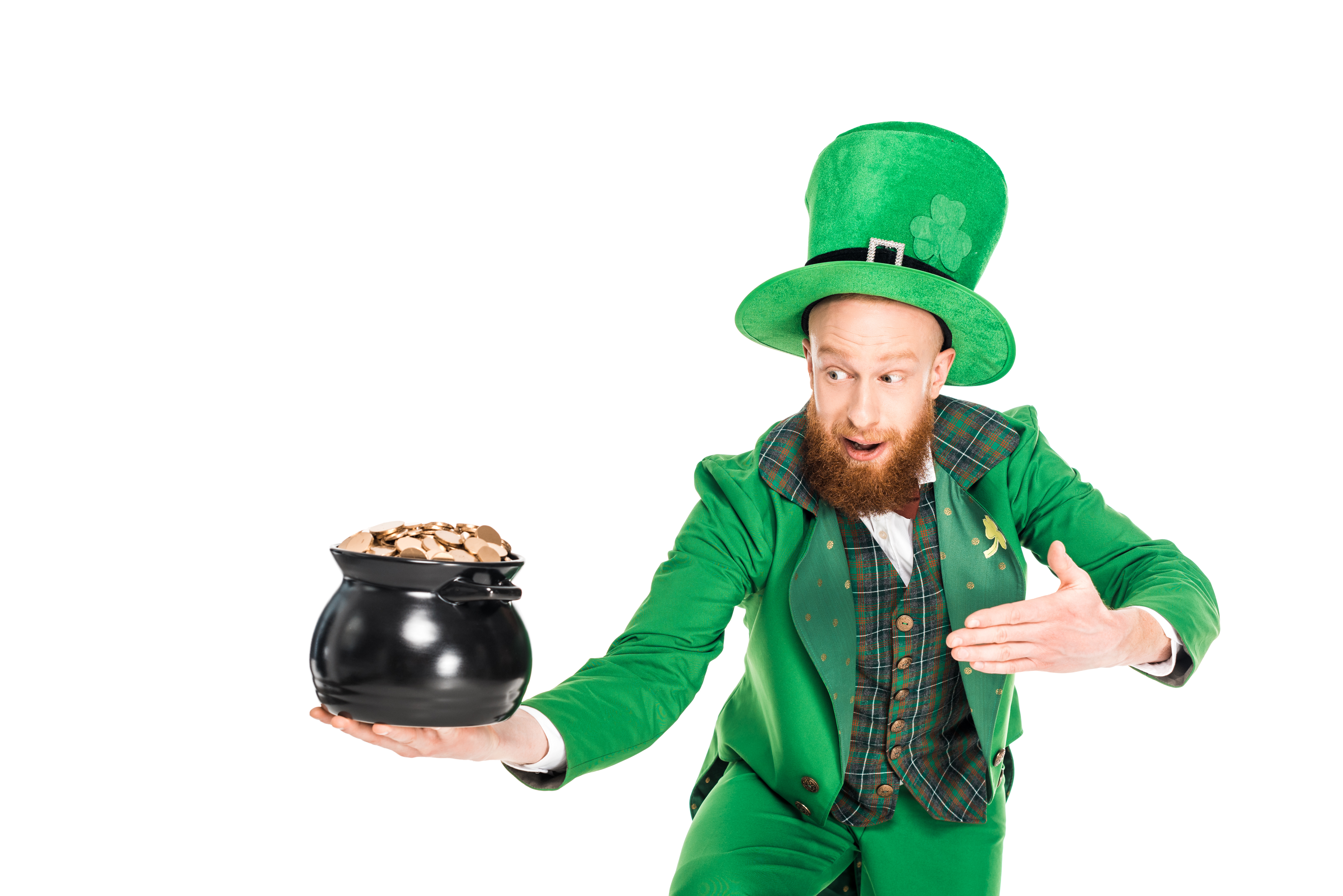 Why is it risky to hire a leprechaun? image